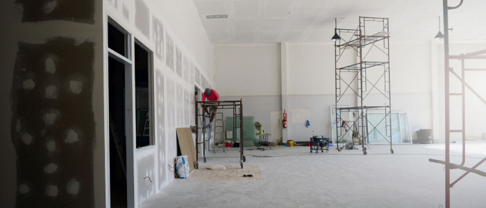 room under renovation
