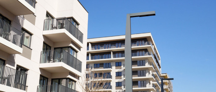abstract view of building